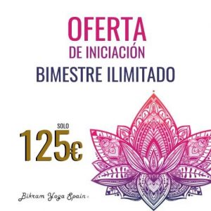 Oferta-inicio-bimestre Bikram Yoga Spain